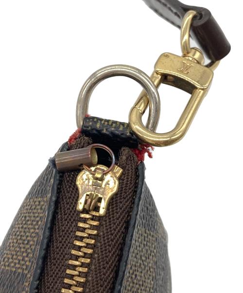 LOUIS VUITTON（ルイ ヴィトン）LOUIS VUITTON (ルイ ヴィトン) ダミエ ポシェット・アクセソワール ブラウン サイズ:実寸参照の古着・服飾アイテム