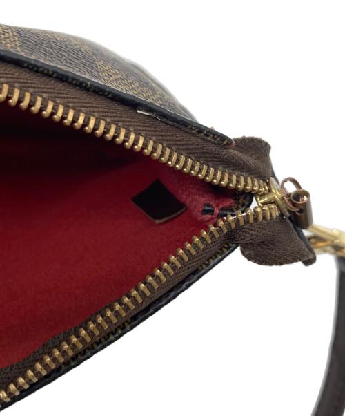 LOUIS VUITTON（ルイ ヴィトン）LOUIS VUITTON (ルイ ヴィトン) ダミエ ポシェット・アクセソワール ブラウン サイズ:実寸参照の古着・服飾アイテム