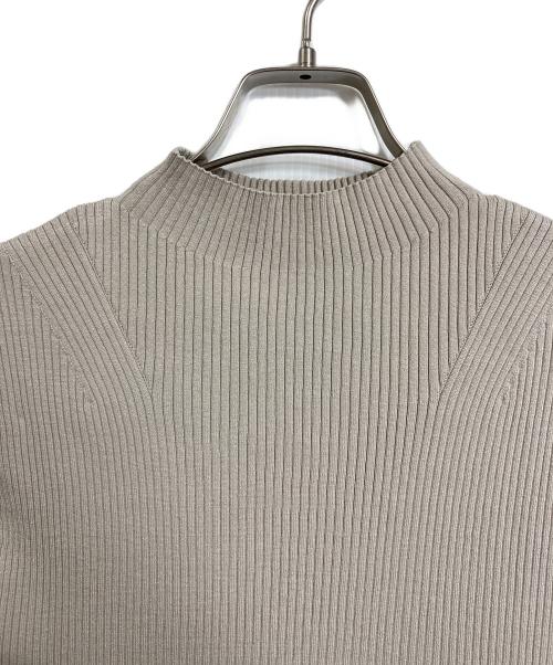 Mystrada（マイストラーダ）Mystrada (マイストラーダ) ノースリレースドッキングワンピース　ロングワンピース　ロングドレス　セレモニー ベージュ サイズ:38 未使用品の古着・服飾アイテム