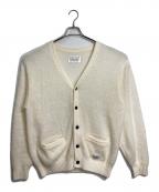 WACKO MARIAワコマリア）の古着「MOHAIR KNIT CARDIGAN   モヘヤニットカーディガン　日本製」｜ホワイト