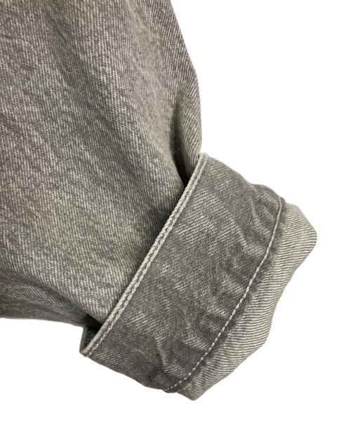 LEVI'S（リーバイス）LEVI'S (リーバイス) SilverTab デニムジャケット　アウター　ライトアウター グレー サイズ:XLの古着・服飾アイテム