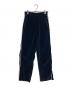 CAMIEL FORTGENS（カミエルフォートヘンス）の古着「ベロアパンツ」｜ネイビー