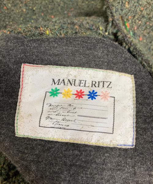 MANUEL RITZ（マニュエル・リッツ）manuel ritz (マニュエル・リッツ) テーラードジャケット　アウター　ライトアウター グリーン サイズ:50の古着・服飾アイテム