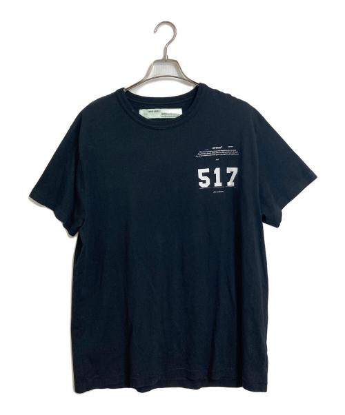 OFFWHITE（オフホワイト）OFFWHITE (オフホワイト) 南青山店限定プリントTシャツ ブラック サイズ:Mの古着・服飾アイテム