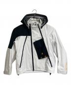 NIKE ACGナイキエーシージー）の古着「DEPLOY GORETEX JACKET ナイキラボ デプロイ ゴアテックス ジャケット　アウター　ライトアウター　スポーツ　アウトドア」｜ホワイト×ブラック