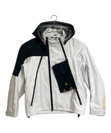 NIKE ACG（ナイキエーシージー）の古着「DEPLOY GORETEX JACKET ナイキラボ デプロイ ゴアテックス ジャケット　アウター　ライトアウター　スポーツ　アウトドア」｜ホワイト×ブラック