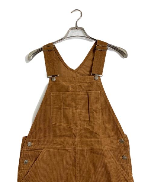 UNION LAUNCH（ユニオンランチ）UNION LAUNCH (ユニオンランチ) コーデュロイサロペット　サロペットワンピース　ジャンパーカースカートスカート ブラウン サイズ:Sの古着・服飾アイテム