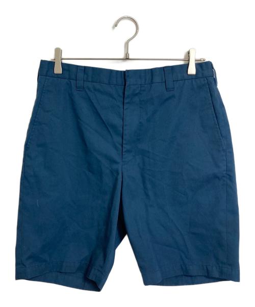 WACKO MARIA（ワコマリア）WACKO MARIA (ワコマリア) チェーンステッチワークショートパンツ ジップフライショートパンツ ネイビー サイズ:Mの古着・服飾アイテム