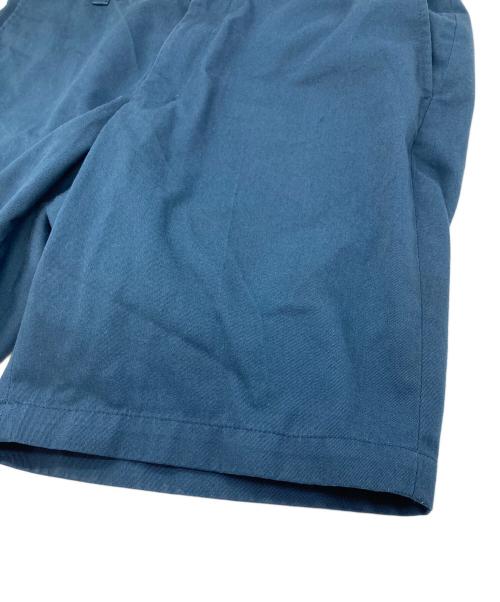 WACKO MARIA（ワコマリア）WACKO MARIA (ワコマリア) チェーンステッチワークショートパンツ ジップフライショートパンツ ネイビー サイズ:Mの古着・服飾アイテム