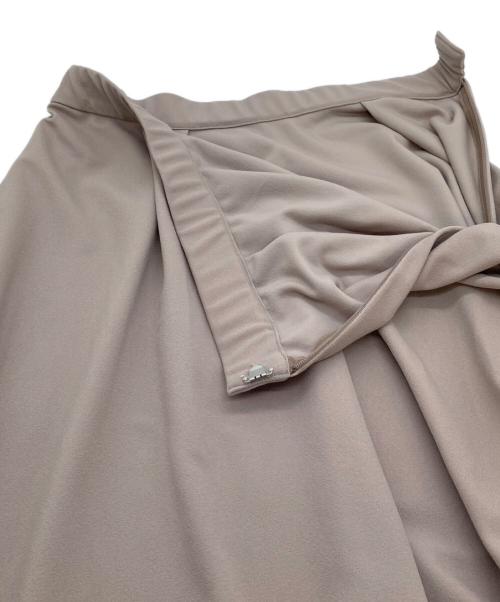 RIM.ARK（リムアーク）RIM.ARK (リムアーク) ロングスカート Drape cut SK ベージュ サイズ:38の古着・服飾アイテム