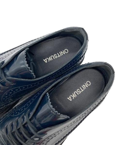 THE ONITSUKA（ジ オニツカ）THE ONITSUKA (ジ オニツカ) BROGUEシューズ ネイビー サイズ:US9の古着・服飾アイテム