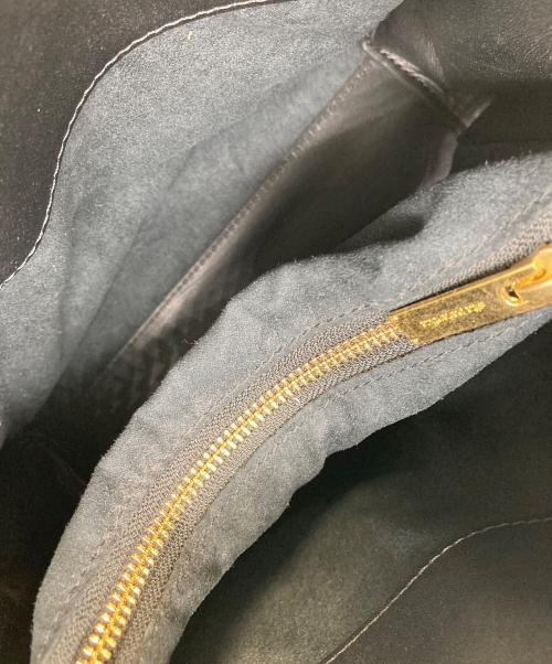 SITA PARANTICA（シータパランティカ）SITA PARANTICA (シータパランティカ) カナグツキレザーバッグ　2WAYバッグ　ショルダーバッグ　ハンドバッグ ブラック×ゴールド サイズ:ジャケットの古着・服飾アイテム