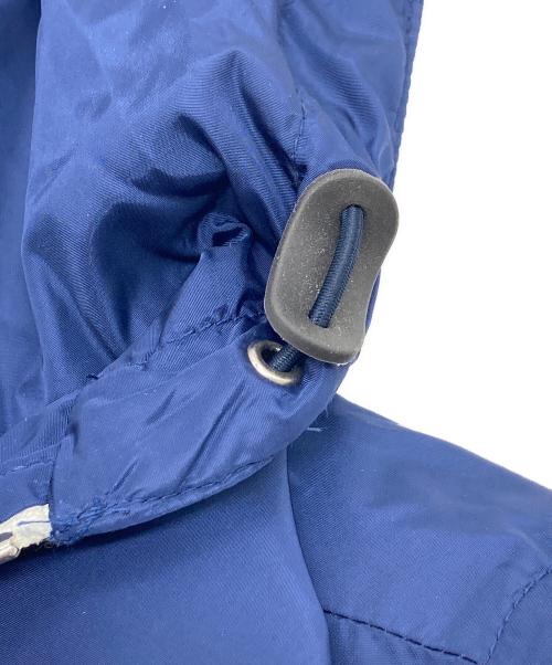 PRADA SPORTS（プラダスポーツ）PRADA SPORTS (プラダスポーツ) チェック切替ナイロンジャケット レッドバーロゴ サイドロゴ　アウター　ライトアウター　国内代理店表記あり ホワイト×ブルー サイズ:46の古着・服飾アイテム