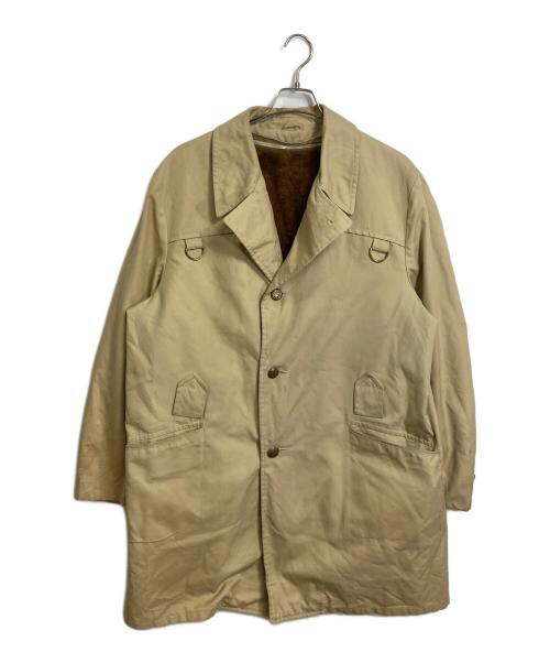 SMUGGLER（スマグラー）SMUGGLER (スマグラー) 【古着】70’S ヴィンテージライナー付コート　70年代 ベージュ サイズ:実寸参照の古着・服飾アイテム