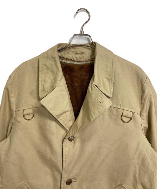 SMUGGLER（スマグラー）SMUGGLER (スマグラー) 【古着】70’S ヴィンテージライナー付コート　70年代 ベージュ サイズ:実寸参照の古着・服飾アイテム