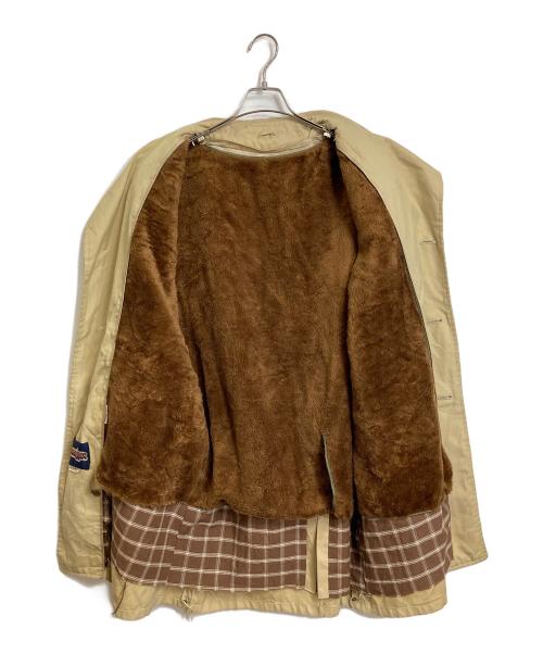 SMUGGLER（スマグラー）SMUGGLER (スマグラー) 【古着】70’S ヴィンテージライナー付コート　70年代 ベージュ サイズ:実寸参照の古着・服飾アイテム