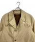 SMUGGLER (スマグラー) 【古着】70’S ヴィンテージライナー付コート　70年代 ベージュ サイズ:実寸参照：5000円