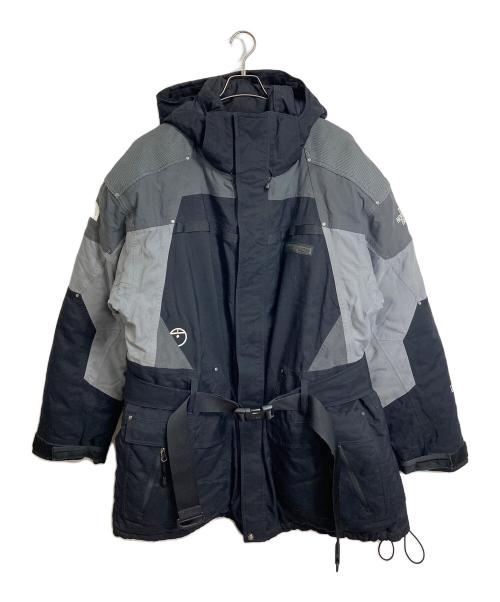 THE NORTH FACE（ザ ノース フェイス）THE NORTH FACE (ザ ノース フェイス) 【古着】00’S STEEP TECH ダウンジャケット センターロゴ ブラック サイズ:XXLの古着・服飾アイテム