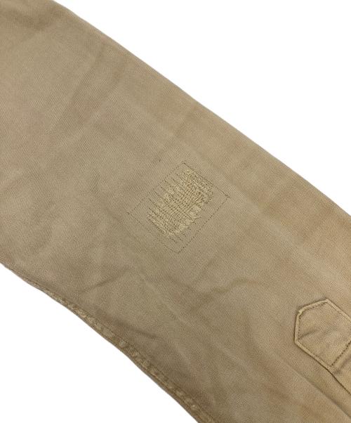 POLO COUNTRY（ポロカントリー）POLO COUNTRY (ポロカントリー) 【古着】リペア加工シャツ ベージュ サイズ:Mの古着・服飾アイテム