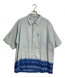 Columbia（コロンビア）の古着「【古着】レーヨンコットンアロハシャツ」｜ブルースカイブルー