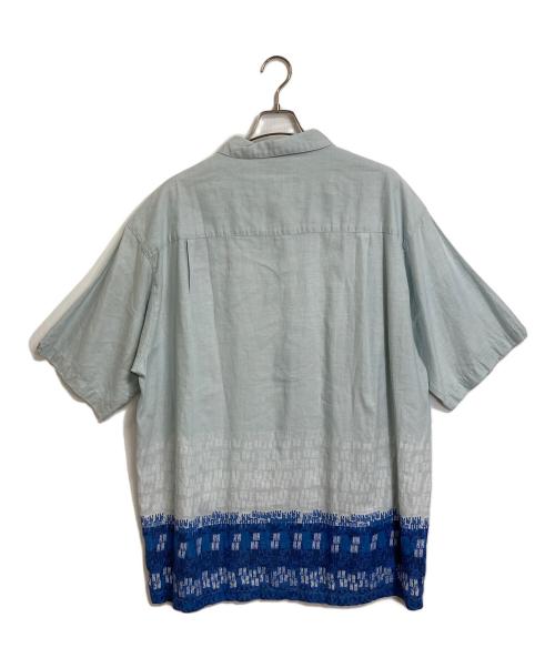 Columbia（コロンビア）Columbia (コロンビア) 【古着】レーヨンコットンアロハシャツ ブルースカイブルー サイズ:XXLの古着・服飾アイテム