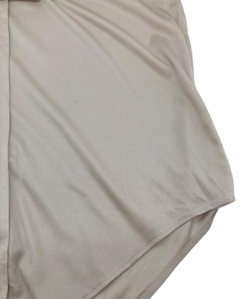 Kmart（ケーマート）Kmart (ケーマート) 【古着】70’Sポリエステルシャツ ヴィンテージシャツ 無地　70年代 ベージュ サイズ:16/34の古着・服飾アイテム