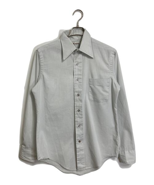 MONTGOMERY WARD（モンゴメリーワード）MONTGOMERY WARD (モンゴメリーワード) 【古着】70’Sヴィンテージシャツ　70年代 グレー サイズ:15 1/2ー34の古着・服飾アイテム