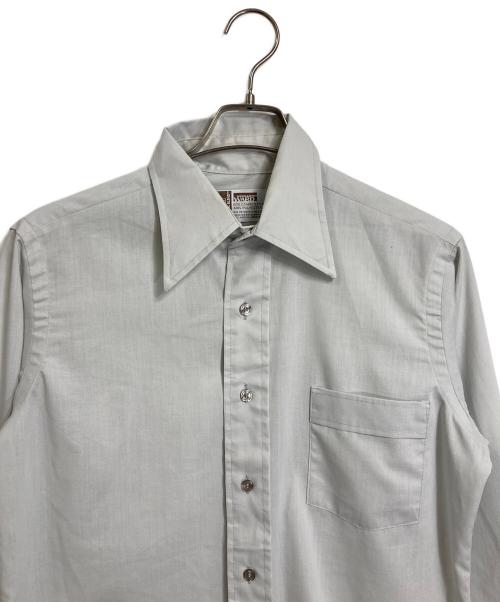 MONTGOMERY WARD（モンゴメリーワード）MONTGOMERY WARD (モンゴメリーワード) 【古着】70’Sヴィンテージシャツ　70年代 グレー サイズ:15 1/2ー34の古着・服飾アイテム