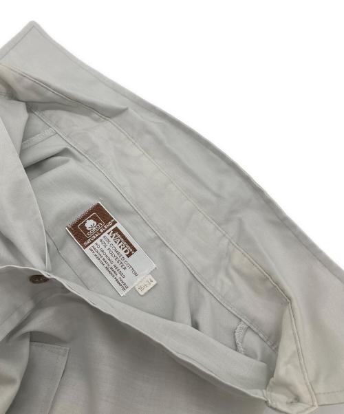 MONTGOMERY WARD（モンゴメリーワード）MONTGOMERY WARD (モンゴメリーワード) 【古着】70’Sヴィンテージシャツ　70年代 グレー サイズ:15 1/2ー34の古着・服飾アイテム