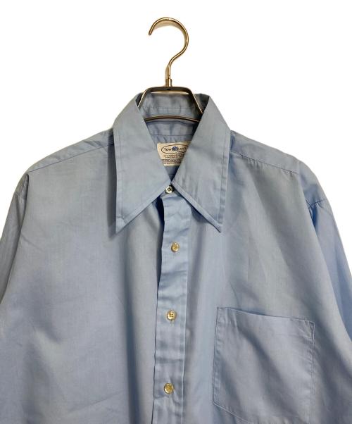 TOWN CRAFT（タウンクラフト）TOWN CRAFT (タウンクラフト) 【古着】70’Sヴィンテージ　70年代 サックスブルー サイズ:実寸参照の古着・服飾アイテム