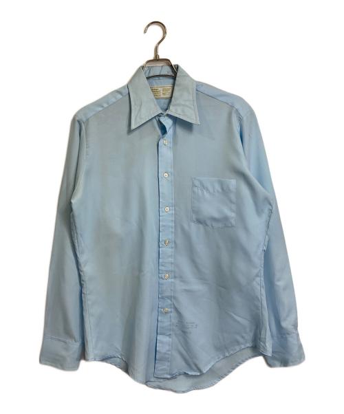 Sears（シアーズ）Sears (シアーズ) 【古着】70’S ヴィンテージシャツ ポリエステルシャツ　70年代 スカイブルー サックスブルー サイズ:15 1/2の古着・服飾アイテム