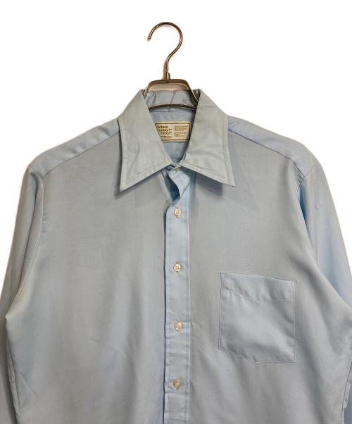 Sears（シアーズ）Sears (シアーズ) 【古着】70’S ヴィンテージシャツ ポリエステルシャツ　70年代 スカイブルー サックスブルー サイズ:15 1/2の古着・服飾アイテム