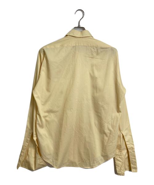 VAN HEUSEN（ヴァンヒューセン/バンヒューゼン）VAN HEUSEN (ヴァンヒューセン/バンヒューゼン) 【古着】60’S 70’S ヴィンテージシャツ　60年代　70年代 イエロー サイズ:実寸参照の古着・服飾アイテム
