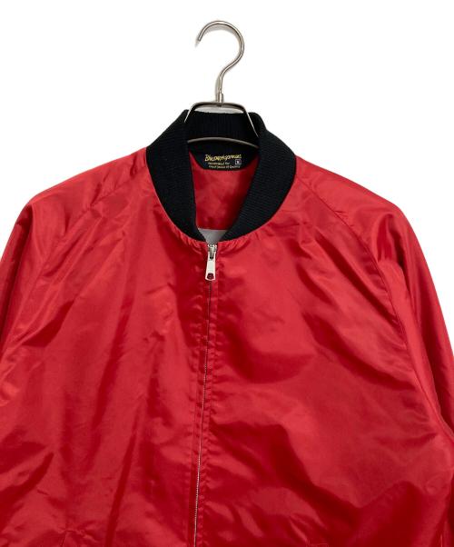 BLUCO WORK GARMENT（ブルコ ワーク ガーメント）BLUCO WORK GARMENT (ブルコ ワーク ガーメント) ナイロンブルゾン レッド サイズ:Mの古着・服飾アイテム