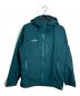 MAMMUT（マムート）の古着「アヤコ プロ ハードシェル フーデッド ジャケット Ayako Pro HS Hooded Jacket ジップナイロンジャケット フーデッド」｜ダークグリーン