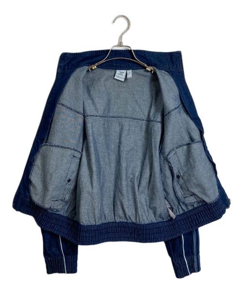 adidas（アディダス）adidas (アディダス) デニムトラックジャケット　 インディゴ サイズ:J/Lの古着・服飾アイテム