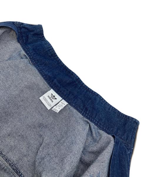 adidas（アディダス）adidas (アディダス) デニムトラックジャケット　 インディゴ サイズ:J/Lの古着・服飾アイテム