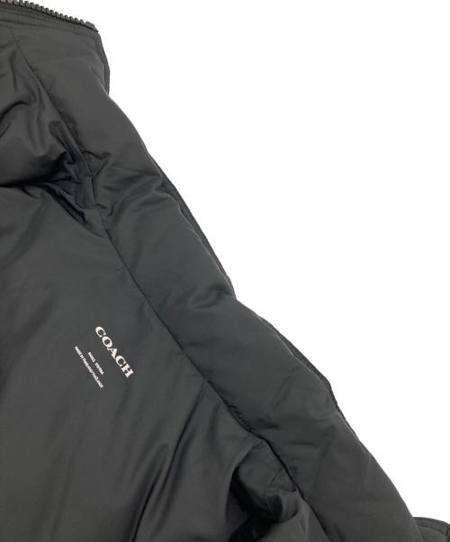 COACH（コーチ）COACH (コーチ) シグネチャー ダウン ベスト ブラック サイズ:Sの古着・服飾アイテム