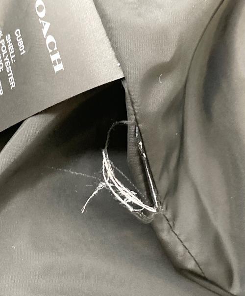 COACH（コーチ）COACH (コーチ) シグネチャー ダウン ベスト ブラック サイズ:Sの古着・服飾アイテム