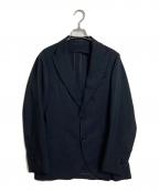 SOVEREIGNソブリン）の古着「ポリエステル ピークドラペル 2B ライトジャケット」｜ブラック