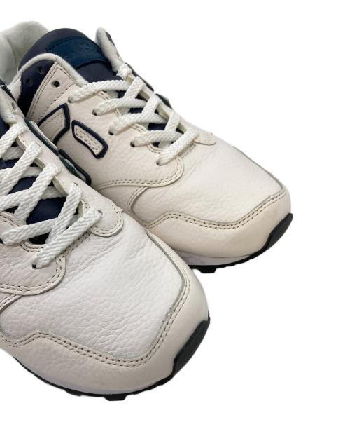 Sangacio（サンガッチョ）SANGACIO (サンガッチョ) レザースニーカー　にゅ～ず『トリコロール』7周年記念モデル ホワイト サイズ:UK5の古着・服飾アイテム