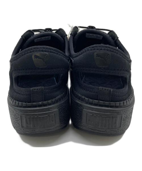 PUMA（プーマ）PUMA (プーマ) PLATFORM TRACE LITE MULE ブラック サイズ:24センチの古着・服飾アイテム