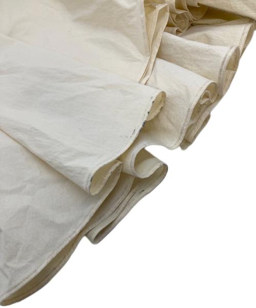 allureville（アルアバイル）allureville (アルアバイル) バイヤス切替ギャザースカート アイボリー サイズ:2の古着・服飾アイテム