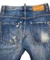 中古・古着 DSQUARED2 (ディースクエアード) KENNY JEAN スキニーデニムパンツ ボタンフライ インディゴ サイズ:38：7000円