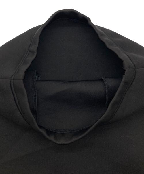 UN3D.（アンスリード）UN3D. (アンスリード) ロングスカート マーメイドスカート ホワイトステッチデザイン ブラック サイズ:36の古着・服飾アイテム