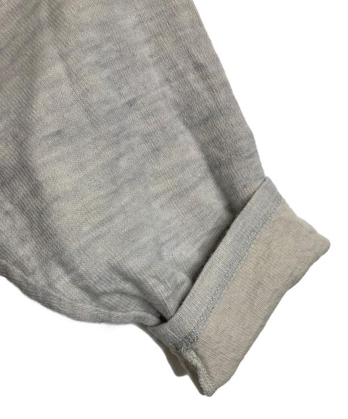 中川政七商店（ナカガワマサシチショウテン）中川政七商店 (ナカガワマサシチショウテン) 綿ウール接結のロングワンピース　長袖ワンピース　コットンウールニット　日本製 グレー サイズ:実寸参照の古着・服飾アイテム