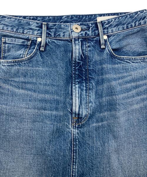 upper hights（アッパーハイツ）upper hights (アッパーハイツ) デニムスカート THE HELENA MARINE CUTOFF ジップフライ バックスリットデザイン 5P インディゴ サイズ:24の古着・服飾アイテム