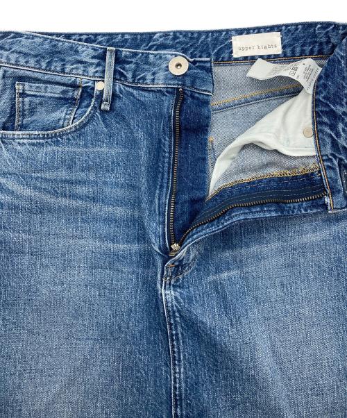upper hights（アッパーハイツ）upper hights (アッパーハイツ) デニムスカート THE HELENA MARINE CUTOFF ジップフライ バックスリットデザイン 5P インディゴ サイズ:24の古着・服飾アイテム