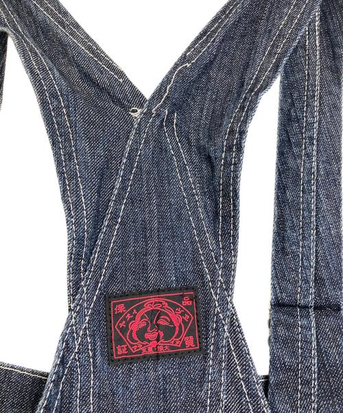 EVISU（エヴィス）EVISU (エビス) オーバーオール インディゴ サイズ:W34の古着・服飾アイテム