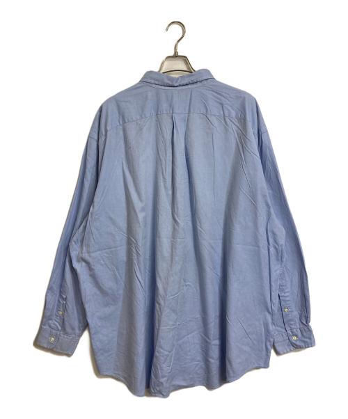 POLO RALPH LAUREN（ポロ・ラルフローレン）POLO RALPH LAUREN (ポロ・ラルフローレン) ボタンダウンシャツ サックスブルー サイズ:3XBの古着・服飾アイテム